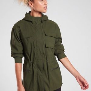 Athleta Outpost Jacket Tuscan Olive Size L